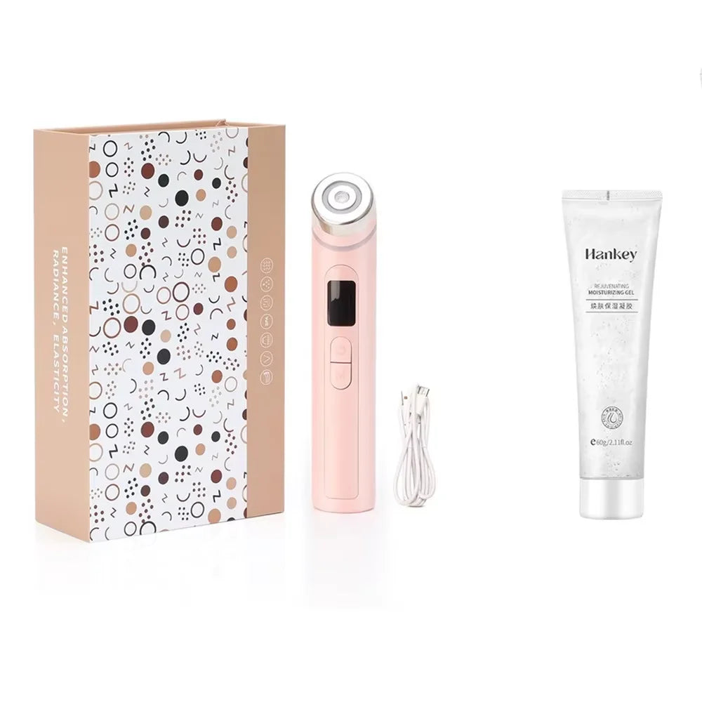 Microcurrent LED Skin Rejuvenation Facial and Neck Lifting Massager Machine