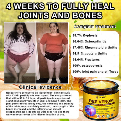 XRLXRL® Bee Venom Pain-Relief Bone Healing Cream ⏰(Specially for older adults)