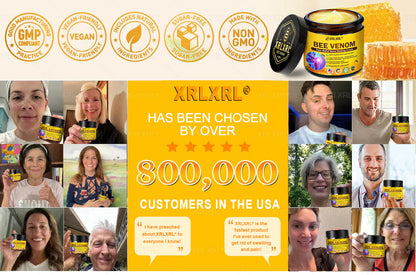 XRLXRL® Bee Venom Pain-Relief Bone Healing Cream ⏰(Specially for older adults)