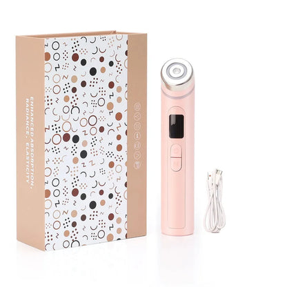 Microcurrent LED Skin Rejuvenation Facial and Neck Lifting Massager Machine