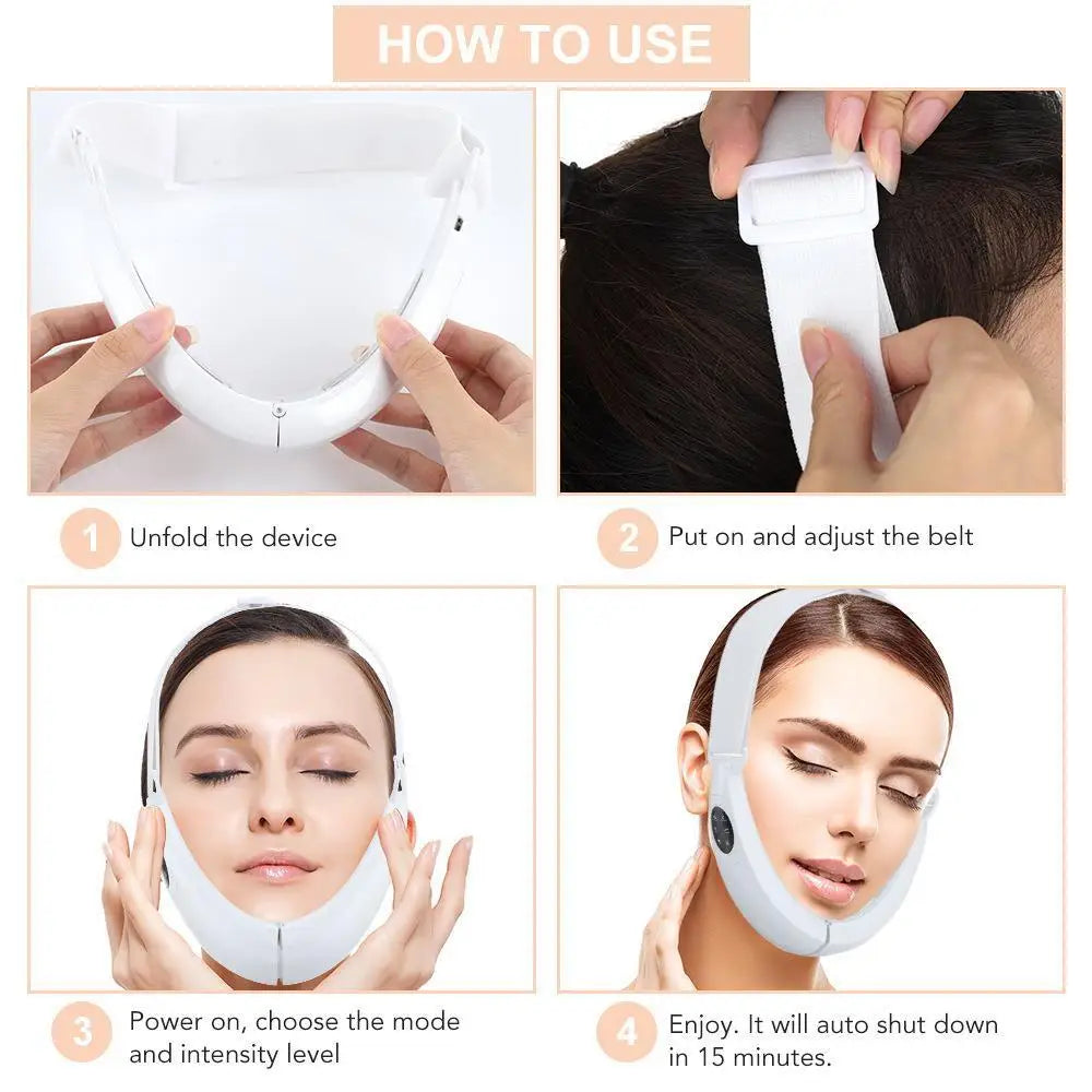 Electric V Face Massager, Facial Massage Device, Beauty Instrument, Mother's Day Gift, Gifts For Women Gift For Mom On Mother's