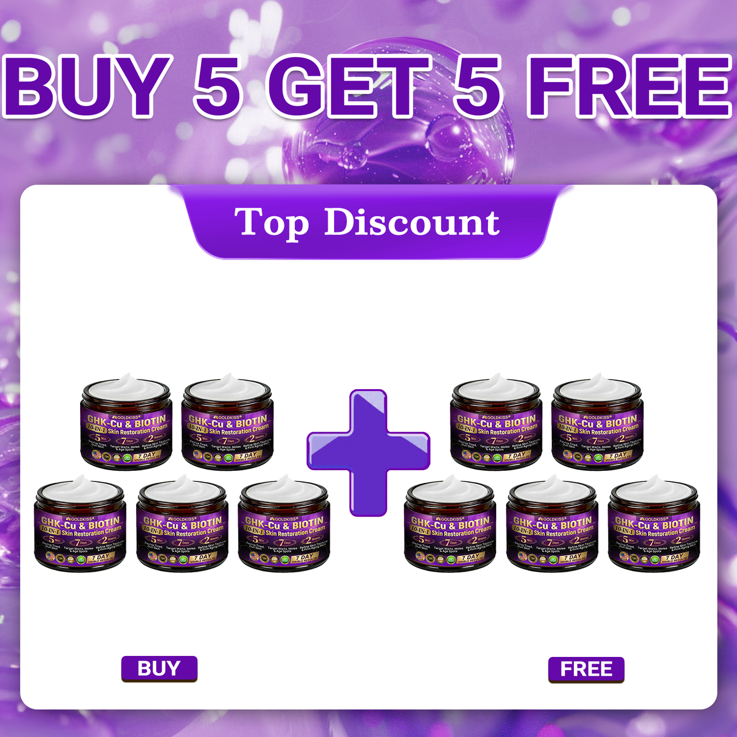 𝐆𝐎𝐋𝐃𝐊𝐈𝐒𝐒® --Only 10 jars! Grab an exclusive 30% discount now! Keep your skin youthful and glowing in just 1 to 3 weeks. Don’t miss your chance—this offer won’t come around again until next year. Act fast! 180-day money back guarantee!